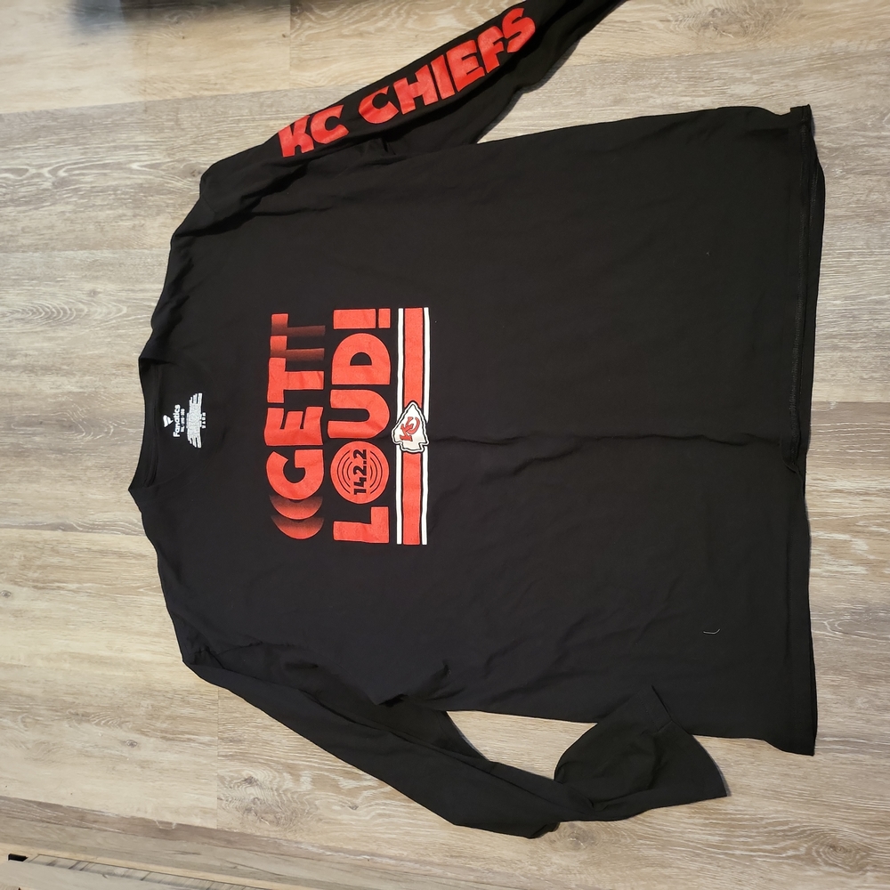 Mens long sleeve fanatics 3XL Kansas City Chiefs shirt
